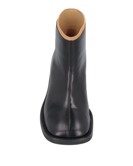 MM6 by Maison Martin Margiela Black Ankle Boots