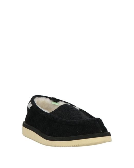 Suicoke Black Loafer for men