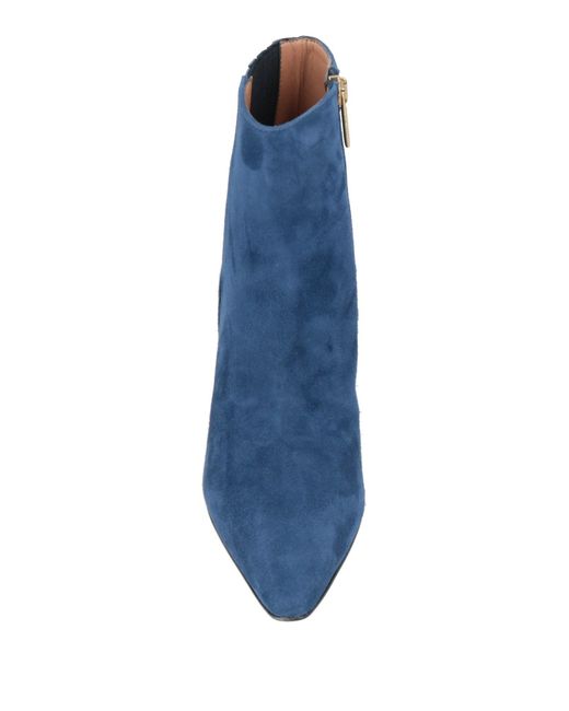 Bianca Di Blue Ankle Boots