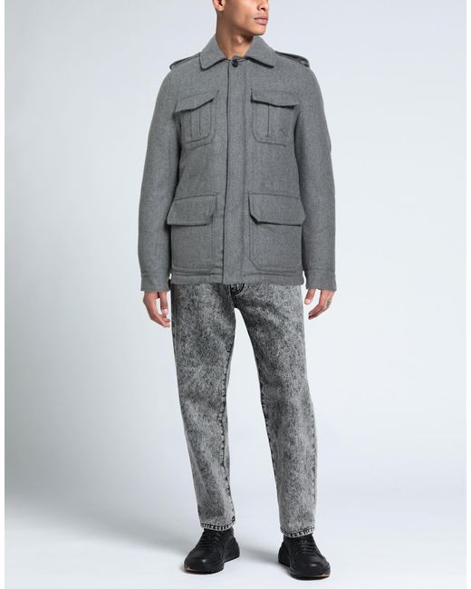Montedoro Gray Jacket for men