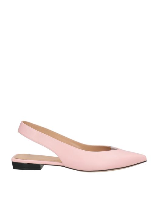 Sergio Rossi Pink Ballet Flats