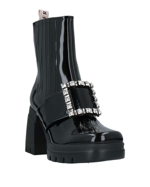 Roger Vivier Black Ankle Boots
