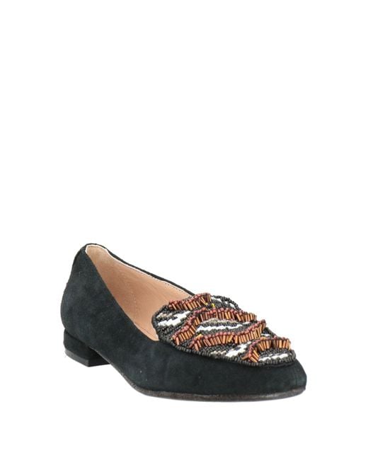 Maliparmi Black Ballet Flats