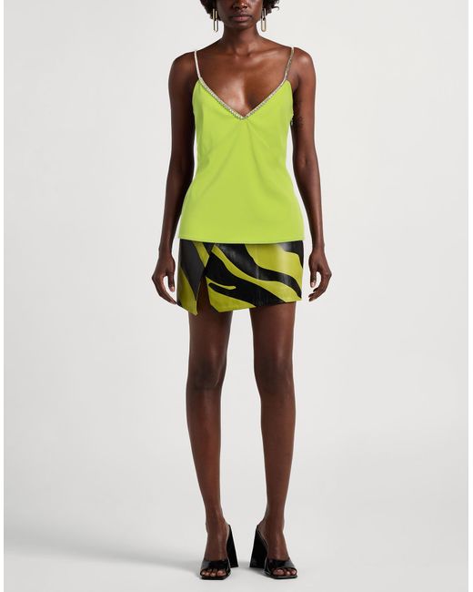 Liu Jo Green Top Polyester, Elastane