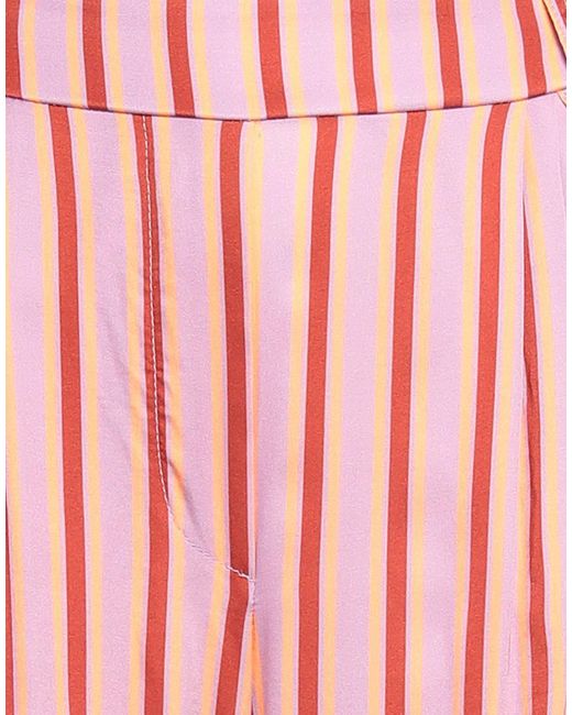 Please Red Pants Viscose