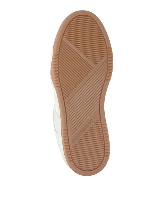 DSquared² White Sneakers Leather