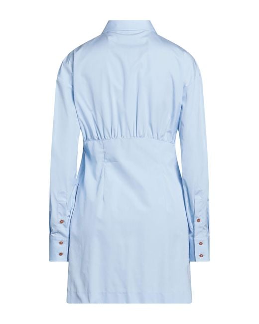 DSquared² Blue Mini Dress
