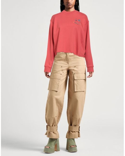 Opening Ceremony Red Sweatshirt Cotton