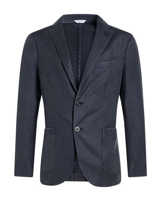 Boglioli Blue Blazer for men