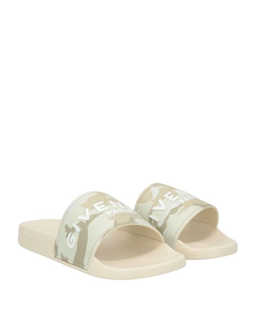 Givenchy White Sandals Rubber for men