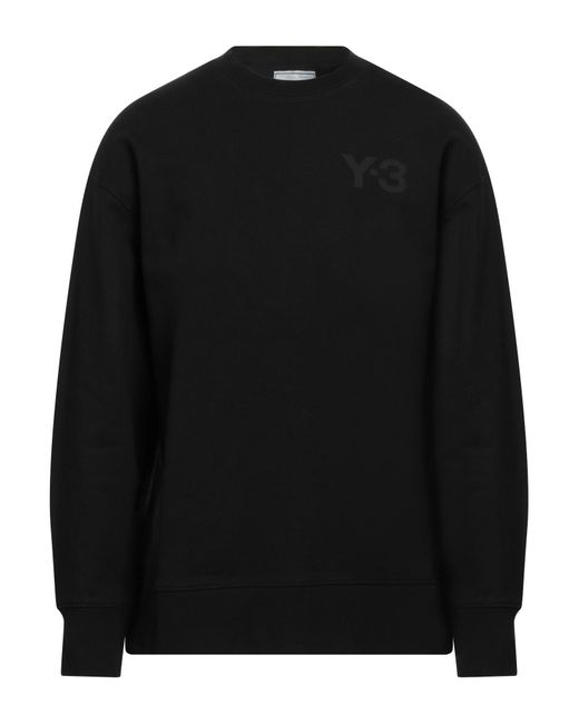 Felpa di Y-3 in Black da Uomo