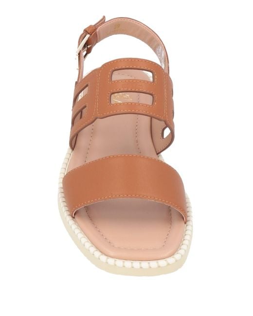 Hogan Brown Sandals