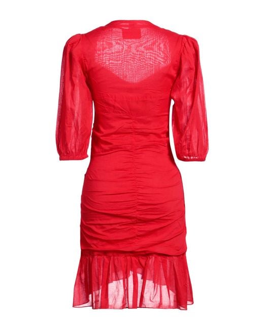 Isabel Marant Red Mini Dress