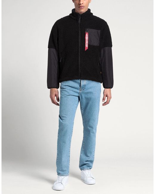 Alpha Industries Black Shearling & Teddy for men