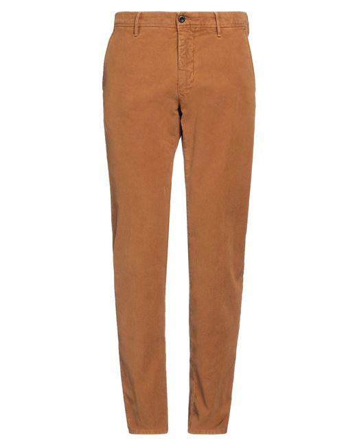 Incotex Brown Trouser for men