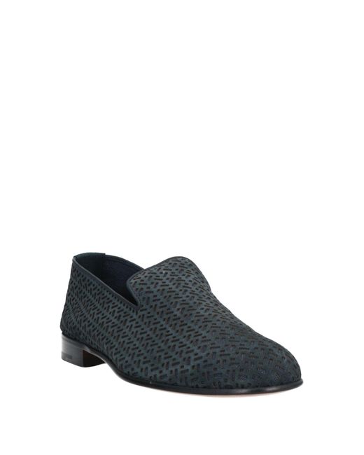Giorgio Armani Blue Loafers for men