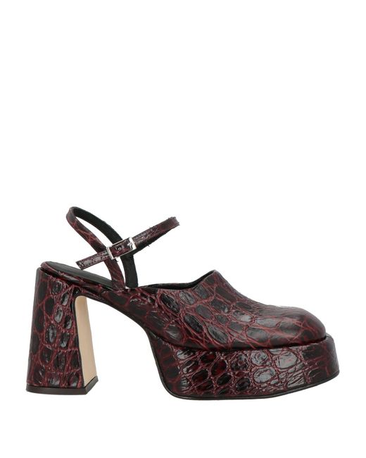 Miista Brown Pumps Leather