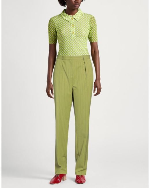 Elisabetta Franchi Green Pants