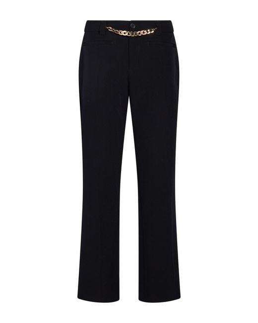 Liu Jo Blue Midnight Pants Polyester, Elastane