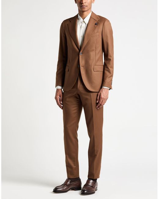 Lardini Brown Suits for men