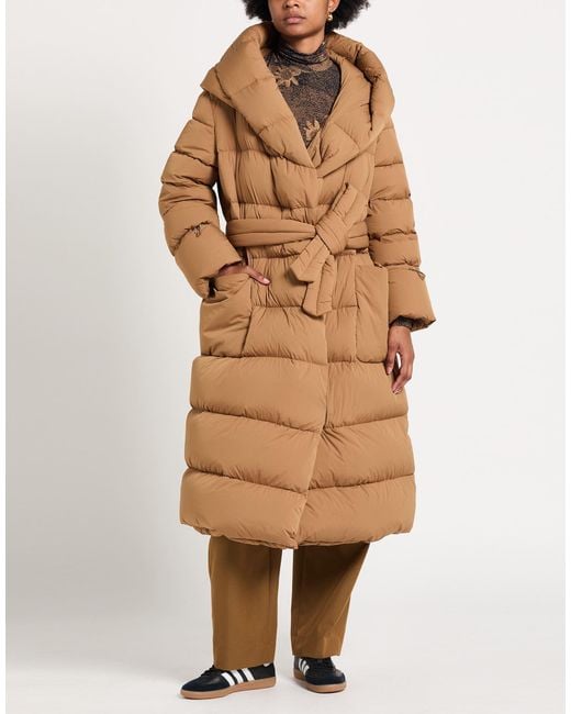 Moorer Brown Puffer Polyamide