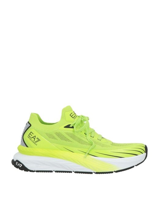 EA7 Green Sneakers for men
