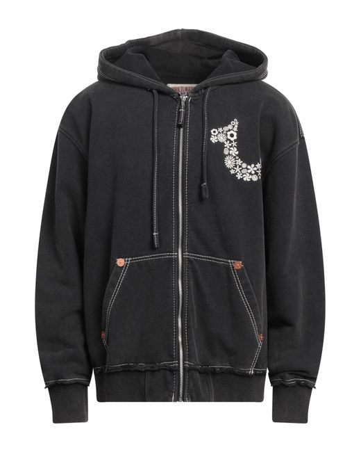 Felpa di True Religion in Black da Uomo