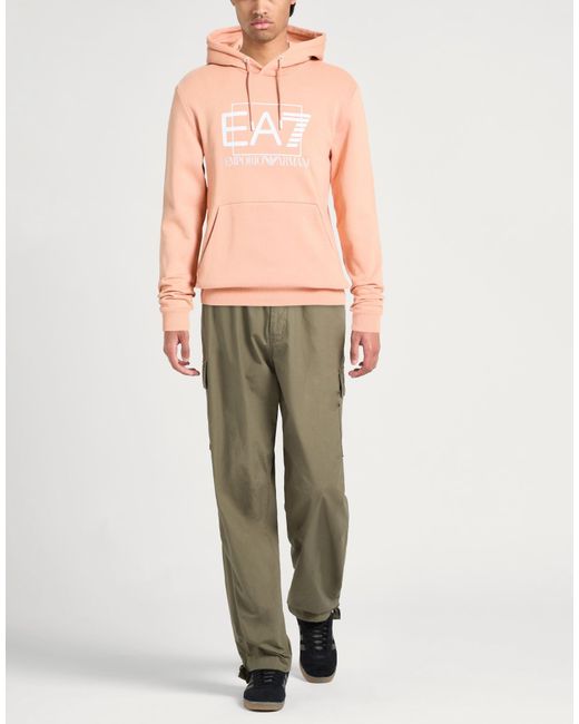 Sudadera EA7 de hombre de color Pink