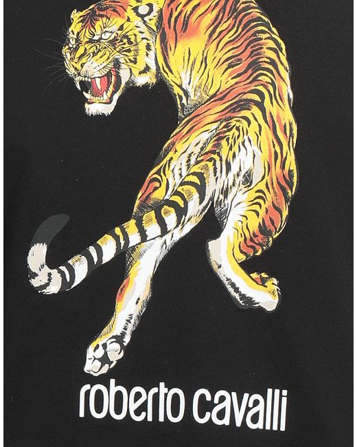 Roberto Cavalli Black Sweatshirt for men