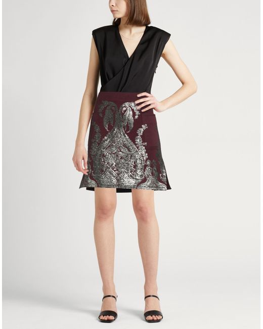 Etro Purple Mini Skirt