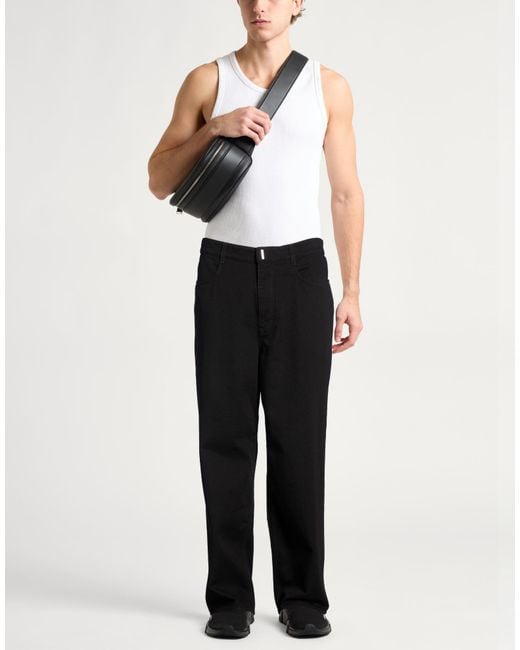 Givenchy Black Pants Cotton for men