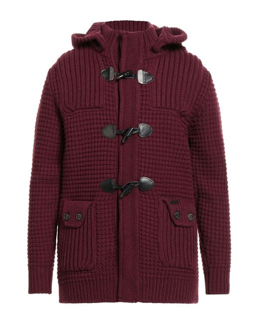 Bark Red Coat for men