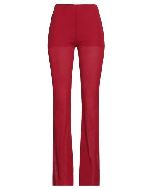 Philosophy Di Lorenzo Serafini Red Leggings Polyamide