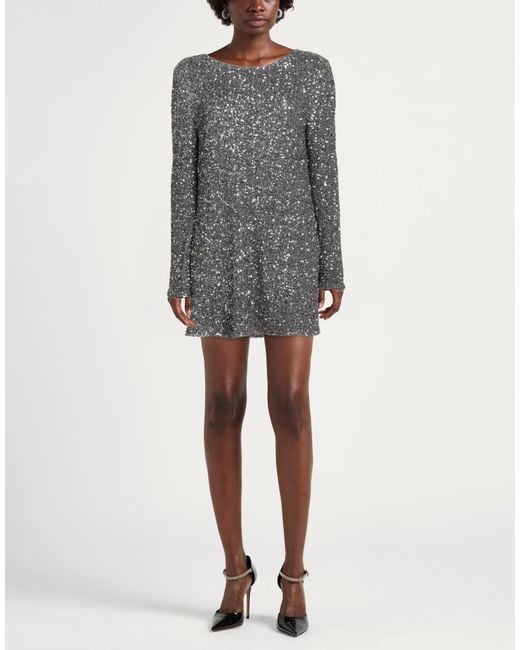 Aniye By Gray Mini Dress Polyester, Elastane