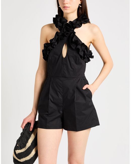 MSGM Black Playsuit