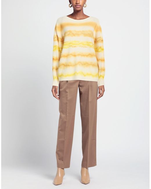 Bruno Manetti Yellow Pullover