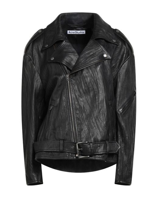 Acne Black Jacke & Anorak