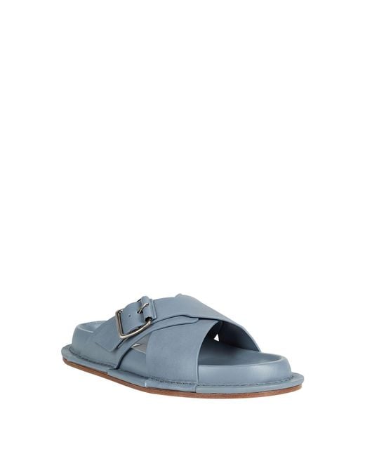 Jil Sander Blue Sandals