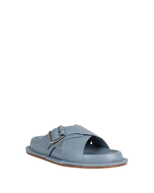 Jil Sander Blue Sandale