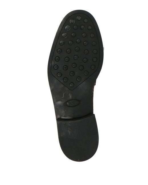 Tod's Brown Loafers Leather