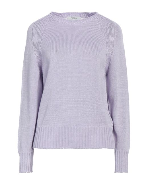 Alpha Studio Purple Sweater