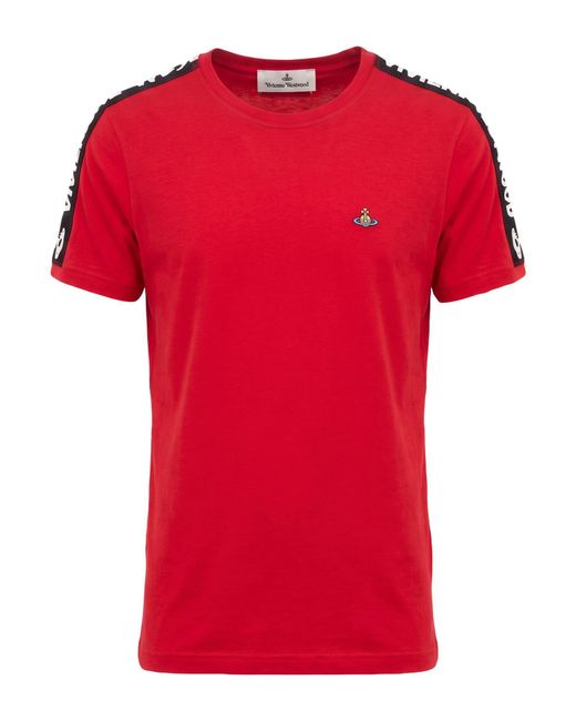 Vivienne Westwood Red T-Shirt Organic Cotton for men