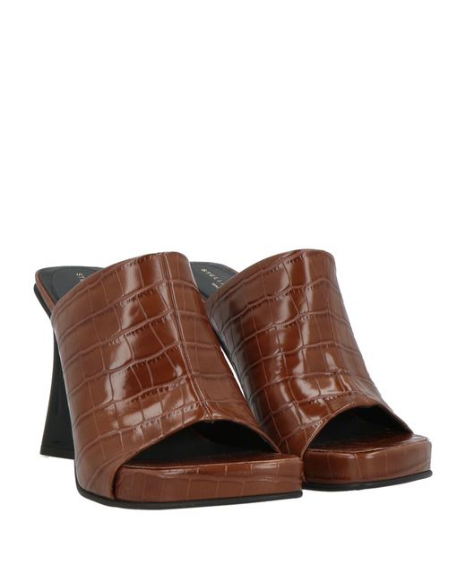 Stella McCartney Brown Sandals