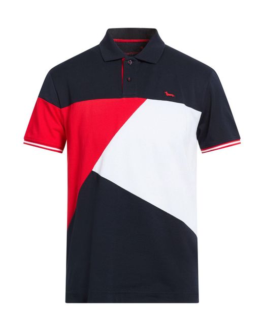 Harmont & Blaine Blue Polo Shirt Cotton for men