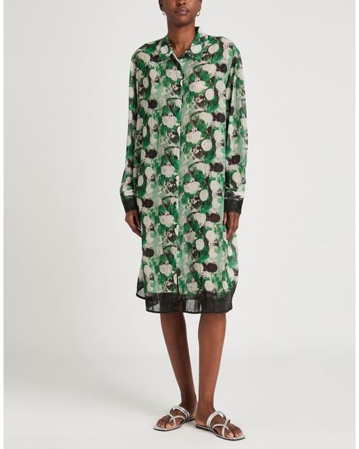 Aviu Green Midi Dress
