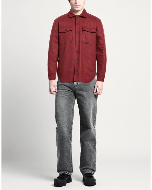 Bl'ker Red Brick Jacket Wool, Polyester, Polyamide for men