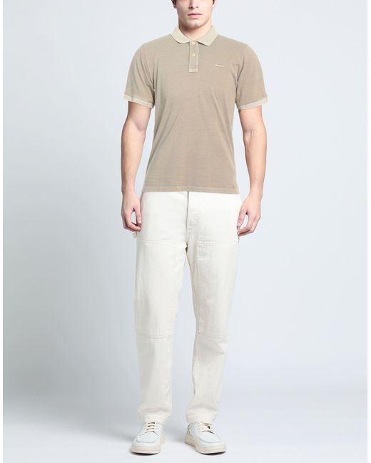 Polo Gant de hombre de color White