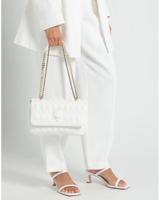 Just Cavalli White Cross-body Bag