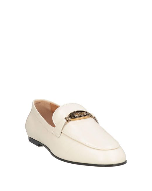 Tod's White Loafer