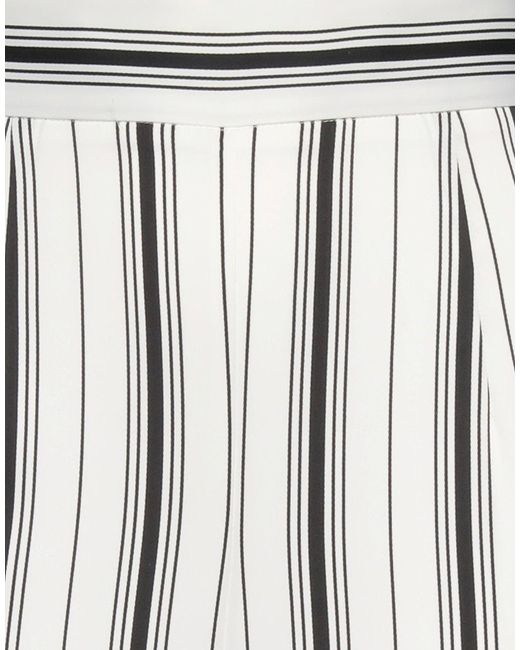 Joseph Ribkoff White Pants Polyester, Elastane